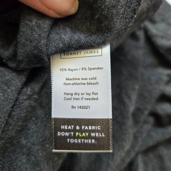 The North Face Men's Flannel Red Black Gray Medium Outdoor Hiking Fishing - Picture 5 of 11